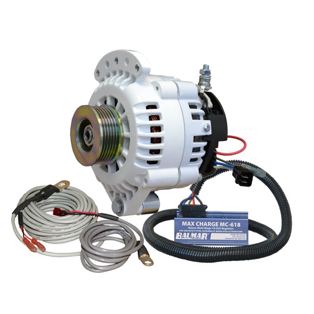 Balmar KIT, 621 Series 100a SingleFT Alternator, MC Regulator, K6