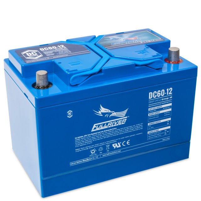 Fullriver Battery DC Series Battery 12V 60Ah (DC60-12A)