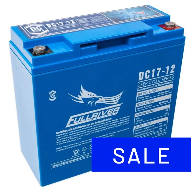 Fullriver Battery DC Series Battery 12V 17Ah (DC17-12)
