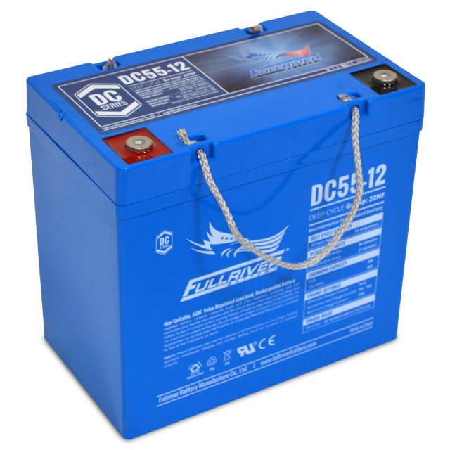 Fullriver Battery DC Series Battery 12V 55Ah Battery (DC55-12)