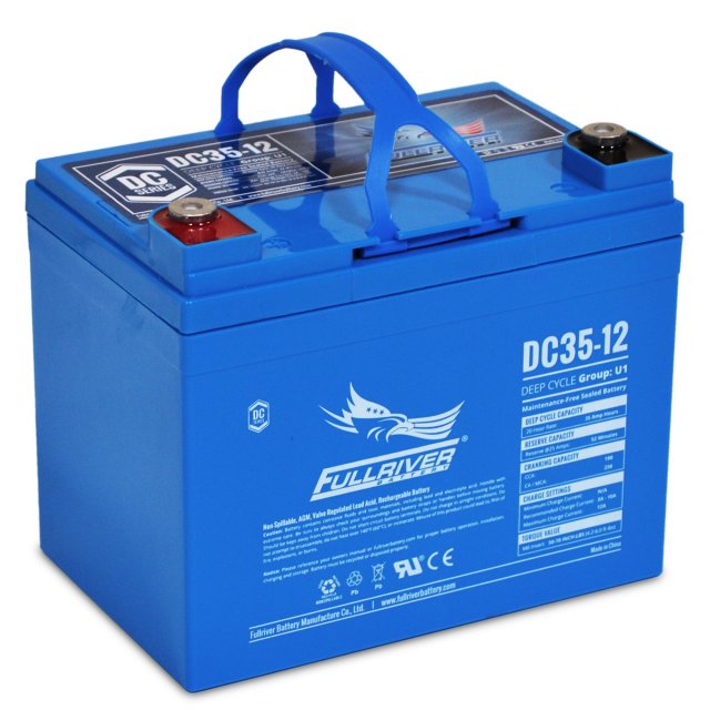 Fullriver Battery DC Series Battery 12V 35Ah (DC35-12)