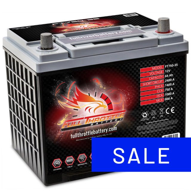 Fullriver Battery Full Throttle TPPL Battery FT750-35