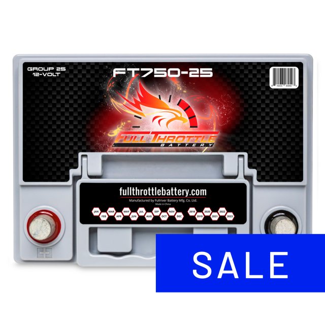 Fullriver Battery Full Throttle TPPL Battery FT750-25