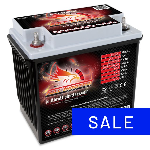 Fullriver Battery Full Throttle FT200L
