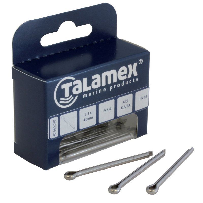 Talamex Split Cotter Pin  - Various sizes