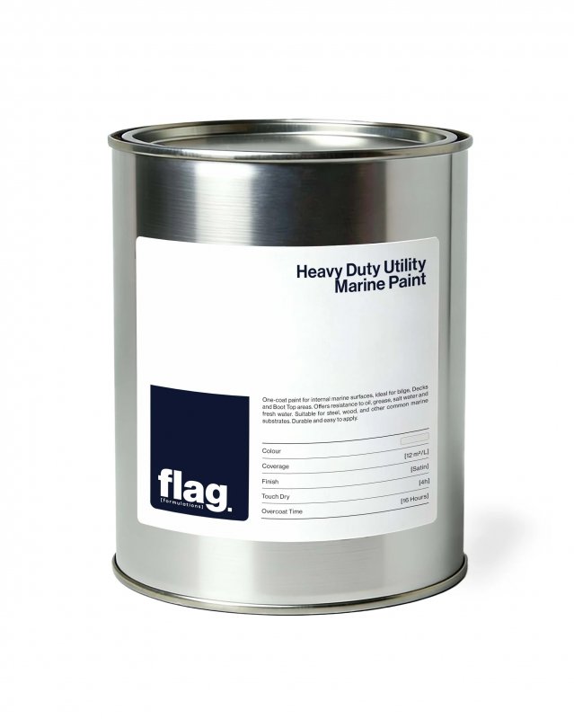 Flag Formulations (formerly Flag Paints) Flag Heavy Duty Utility Marine Paint