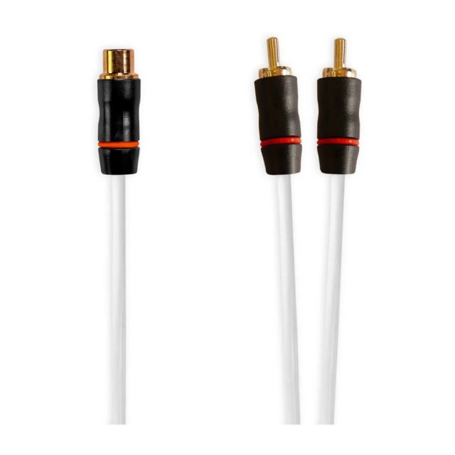 Fusion Fusion RCA Cables - Female to Dual Male Splitter  0.9m