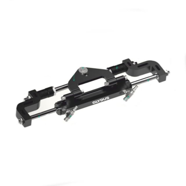 Glydus Front Mount Outboard Cylinder for outboard up to 350 Hp (HD)