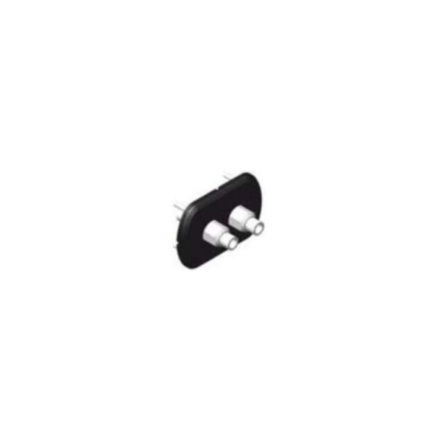Glydus Bulkhead Fitting Black