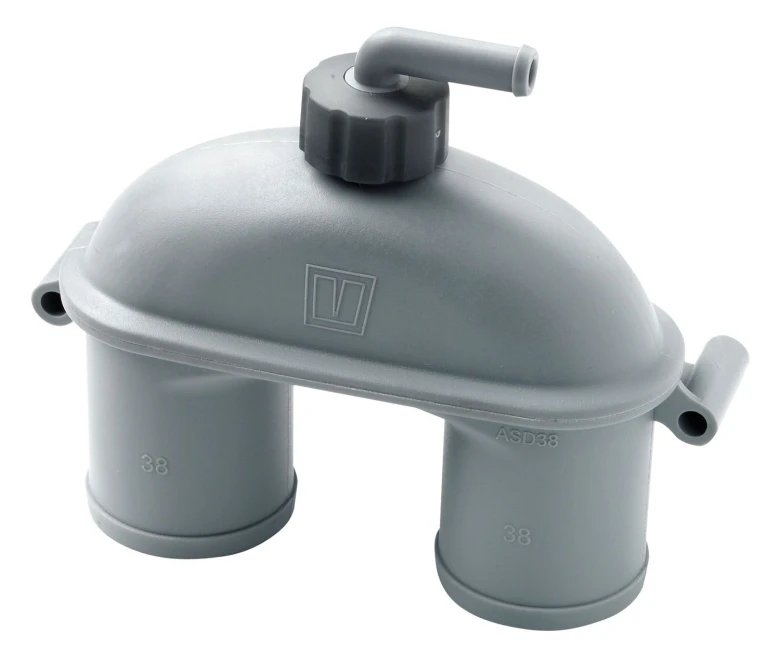 Vetus Vetus Anti-syphon device with valve, for 38mm hose