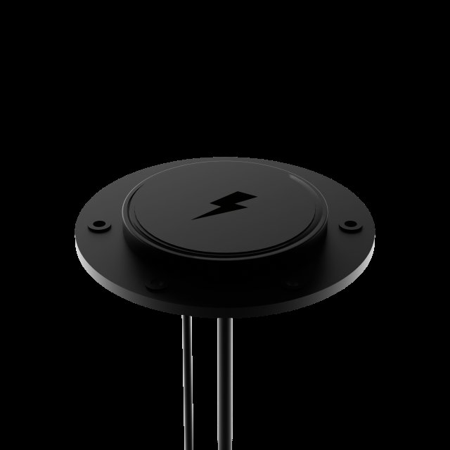 AquaAmp Hidden Under-Mounted with Lock Ring 25W Qi2.2