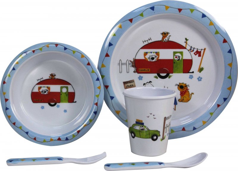 Flamefield  Flamefield 5Pcs Children'S Set Charlie & Friends