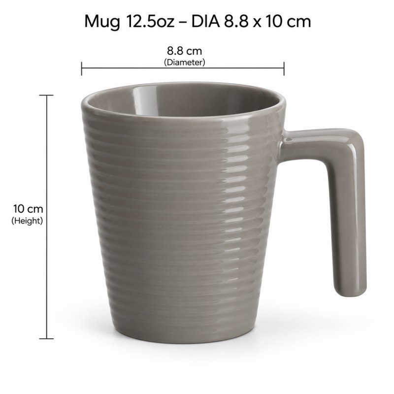 Flamefield  Flamefield 4Pk Mug Shades                                  of Blue