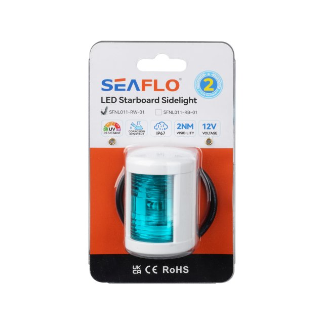 Seaflo Seaflo LED Starboard Sidelight White