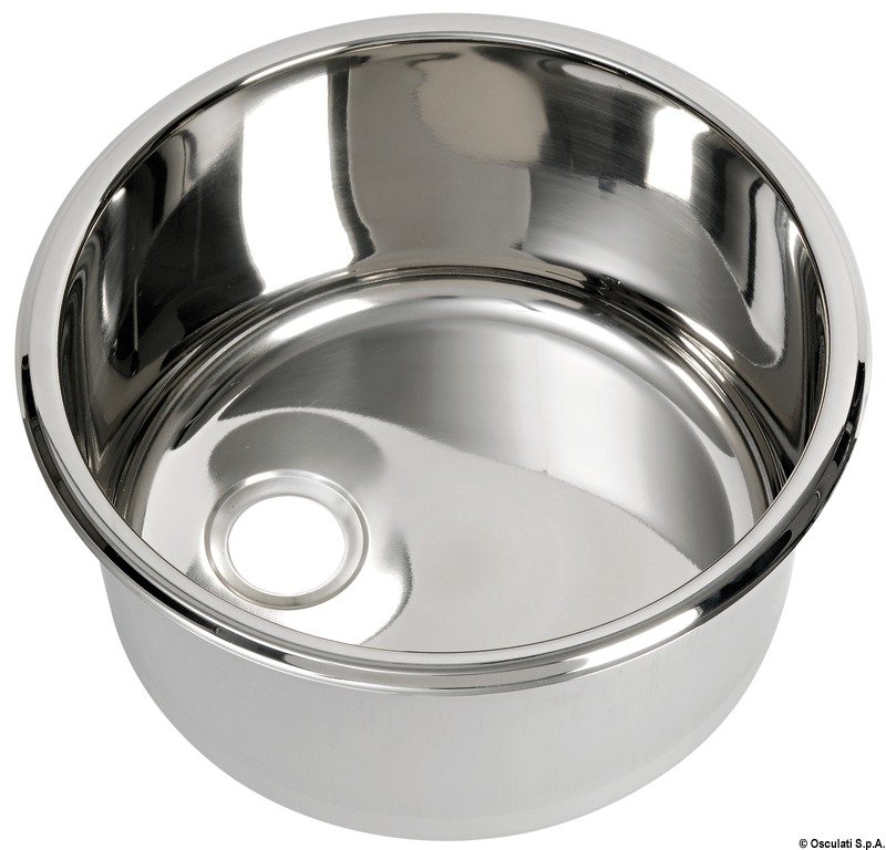 Aquafax Stainless Steel Round Sink 285mm dia.