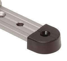 Barton Barton 'T' Track 25mm End Stop (pr.)