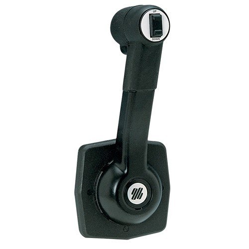 Ultraflex Ultraflex B184 Side Mount Single Lever Controls W/pwr Trim