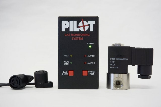 Pilot Pilot LPG/Propane Gas Monitoring System 12v
