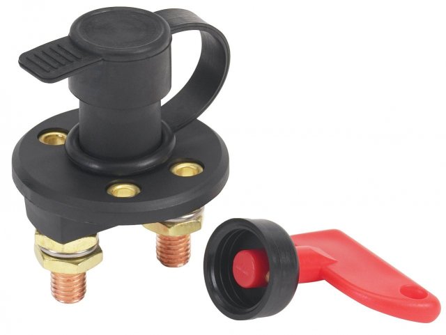 C.Quip Battery Isolator Switch c/w Protective Cap