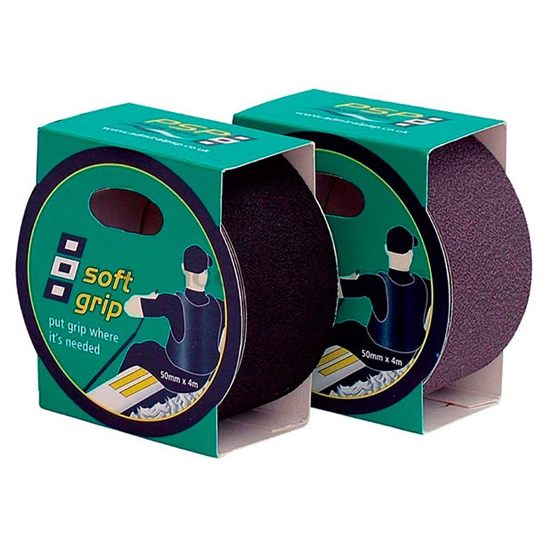 PSP PSP Black Soft Grip Anti Slip Tape 50mm x 4mtr