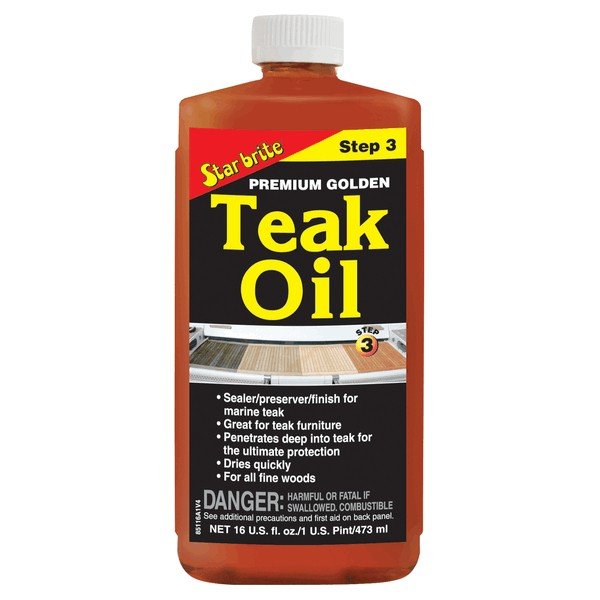 Starbrite Starbrite Premium Teak Oil 500ml Step 3