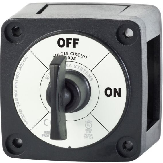 Blue Sea Systems Mini Battery Switch (Key Version) TCS Chandlery