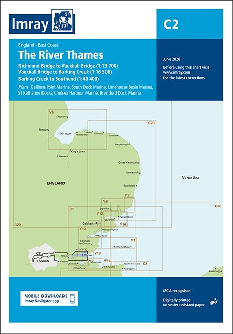 Imray Imray C2 The River Thames Chart