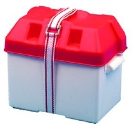 Waveline Battery Box Standard Red 270x195x200mm