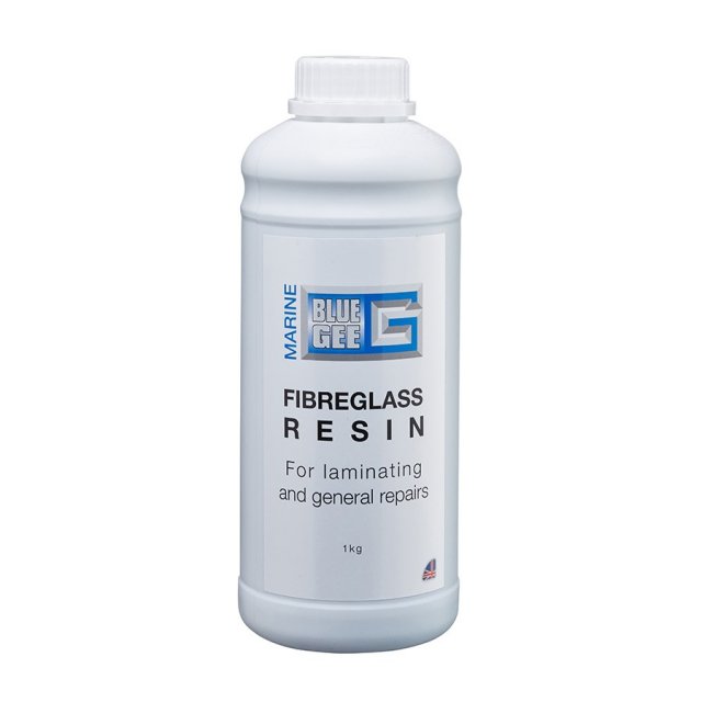 Blue Gee Blue Gee Polyester Resin 1Kg with MEKP Catalyst
