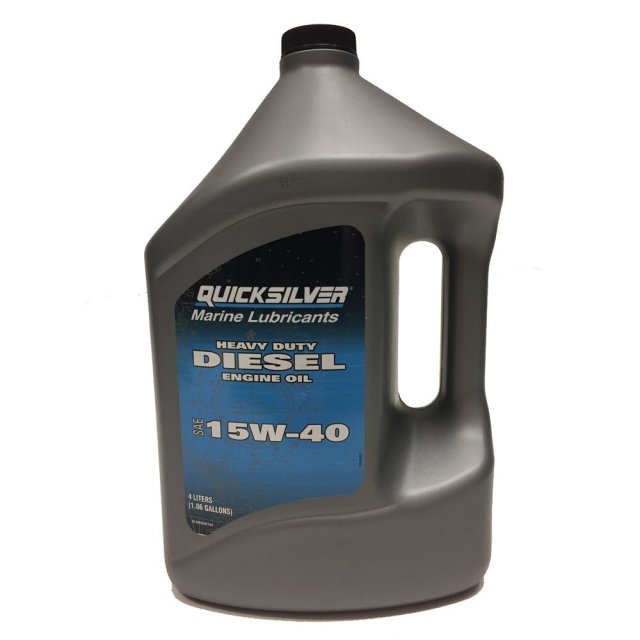 Quicksilver Quicksilver Multigrade SAE 15W-40 Diesel Engine Oil 4 Ltr