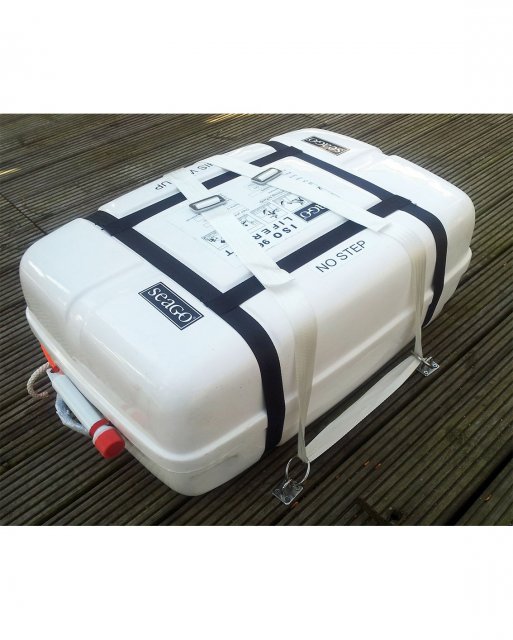 Superior Adjustable Tubular Stainless Steel Life Raft Cradle W/ Hydrostatic Release HRU