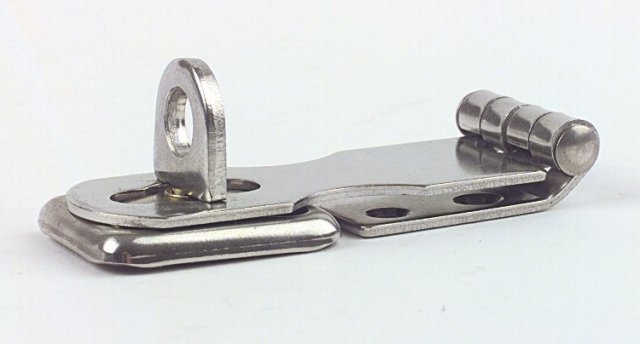 Talamex Stainless Steel Twist Lock Hasp and Staple