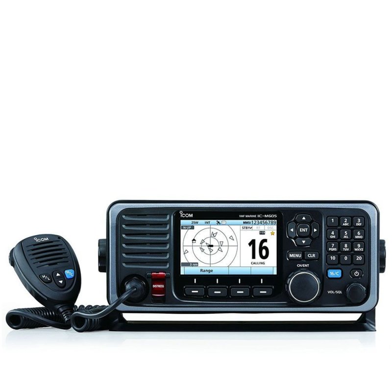 Icom ICOM M605 Class D DSC VHF Radio with AIS