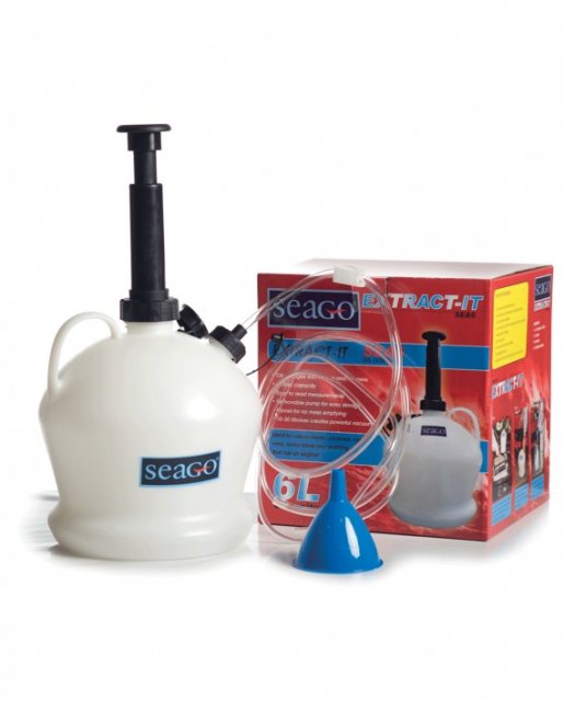 Seago Seago Extract-It 6Ltr Vacuum Oil Extractor Pump