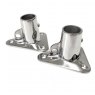 C-Quip Heavy Duty Cast Stainless Steel Stanchion Base