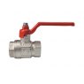 Nickel Plated Brass Lever Handle Ball Valve 1/2