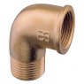 Guidi Brass 90° Male/Female Elbow - 3/4" BSP