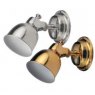 12v LED Deluxe Berth Light Brass