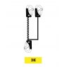 Seago Lifejacket Safety Line - 3 Hook Elasticated