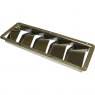 Stainless Steel 5 Slot Wide Slotted Louvre Vent