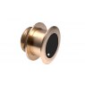 B75H Bronze Low Profile D/T Through Hull Transducer (600W)