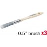 Prodec Prodec Trade Synthetic Paint Brush 10 Piece Set.
