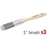 Prodec Prodec Trade Synthetic Paint Brush 10 Piece Set.