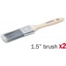 Prodec Prodec Trade Synthetic Paint Brush 10 Piece Set.
