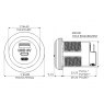 alfatronix Alfatronix PVPro-A Single USB A Charger - Rear Fit