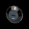 alfatronix Alfatronix PVPro-AFF Single USB A Charger - Front Fit - Black