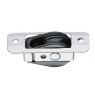 Bullet Thru Deck for Wire w/Stainless Coverplate