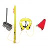 Lalizas Compact Lifelink MOB Inflatable Danbuoy & Horseshoe
