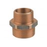 Guidi Bronze Reducing Nipple M-M 1 in 1/2 x 1 in 1/4