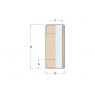 Guidi Guidi Bronze Hose Connector M 3/8 in x 15 mm